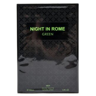 Men Perfume Night In Rome Green 3.3Z