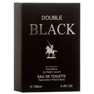 Men Perfume Double Black 3.3Z
