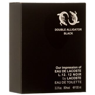 Perfume Men Double Alligator Black 3.3Z