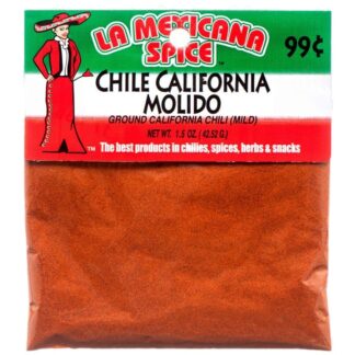 La Mexicana Spice Chile California Molido 1Oz