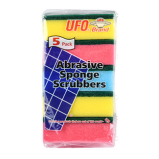 Ufo Scrubber Sponge 5 Pk
