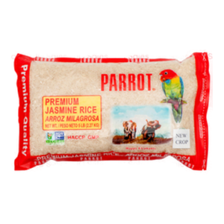 Parrot Jasmine Rice 5 Lb
