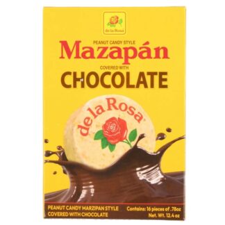 De La Rosa Mazapan Con Chocolate 16Ct