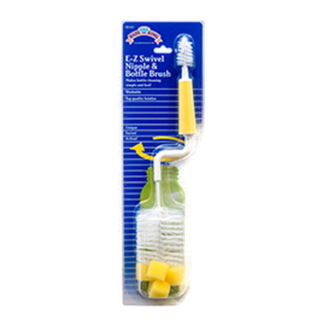 Baby Bottle Brush Swivel Asst Clr #Bk502