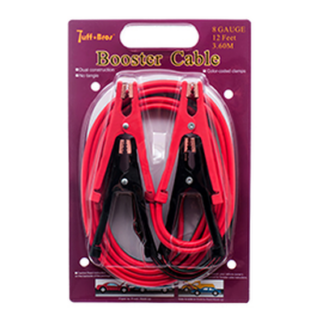 Booster Cable 12Ft 8 Gauzge 400Amp