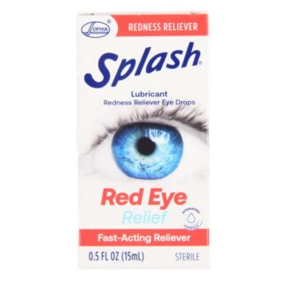 Splash Red Eye Releife Eyedrops 0.5Oz