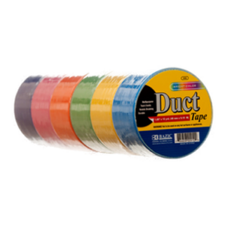 Bazic Duct Tape Bright Color 1.89" X 10Yd