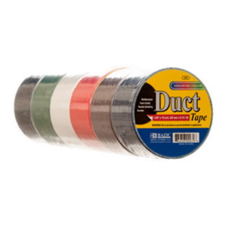 Bazic Duct Tape Asst Color 1.89" X 10Yd