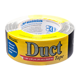 Bazic Duct Tape Black 1.89" X 60Yd