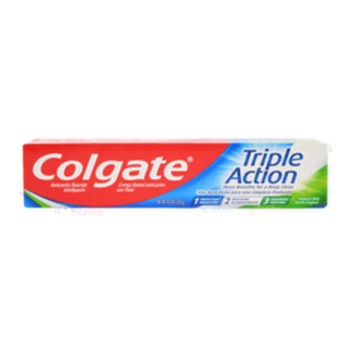 Colgate Toothpaste Triple Action Gel 8 Oz