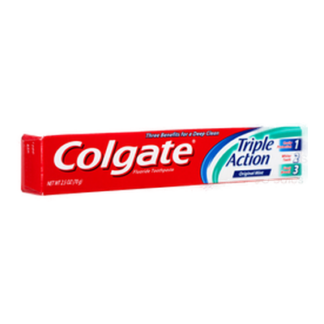 Colgate Toothpaste Triple Action Original Mint 2.5 Oz