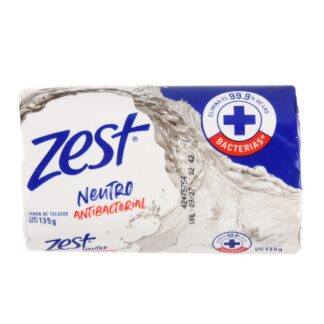 Zest Jabon Neutro Antibacterial 135G