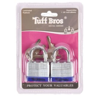 Laminated Padlock 40Mm 2Pc Double Blister