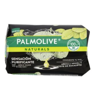 Palmolive Jabon Arcilla Negra Y Aceite De Eucalipto 4.2Oz