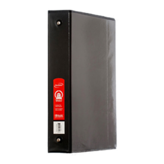 Bazic Binder 1.5" Black Color W/ View