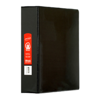 Bazic Binder 2" Black Color W/ View