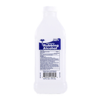 Rubbing Alcohol Isopropyl 50% 16 Oz