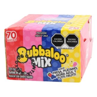 Bubbaloo Gum Mix Original 70Ct