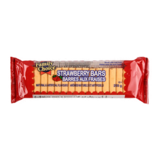 Family Choice Strawberry Bars 9 Oz