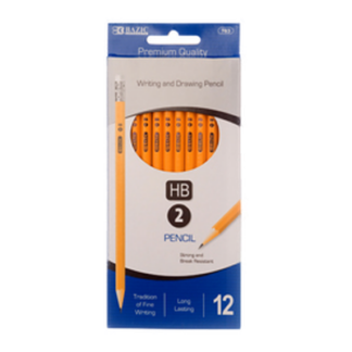 Bazic Pencil #2 12 Pc