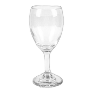 Glass Wine 10.5 Oz Round Clear 5434Al12