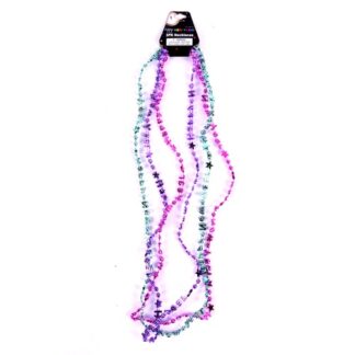 Hn Happy New Year Plastic Necklace 3 Asst Colors