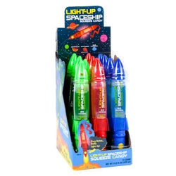 Light Up Spaceship Squeeze Candy
