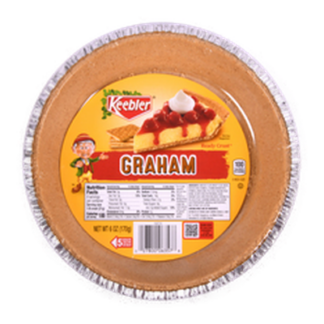 Keebler Crust Graham Pie 6 Oz