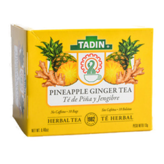 Tadin Tea Pineapple Ginger Tea 10Ct