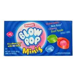 Charms Blow Pop Minis Theatre Box 3.5 Oz