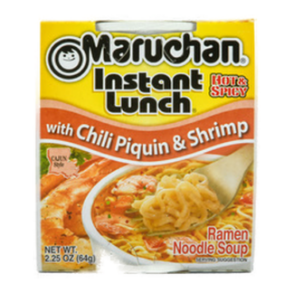 Maruchan Instant Hot & Spicy W/ Chilli Piquin & Shrimp 2.25 Oz