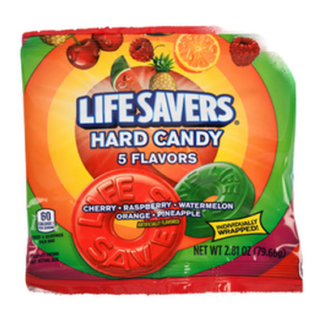 Life Savers Hard Candy Five Assorted Flavors 2.81 Oz