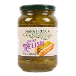 Mama Fresca Sweet Relish 16 Oz