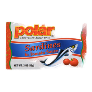 Polar Sardines In Tomato Sauce 3 Oz