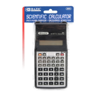Bazic Scientific Calculator 10 Digit W/ Flip Cover