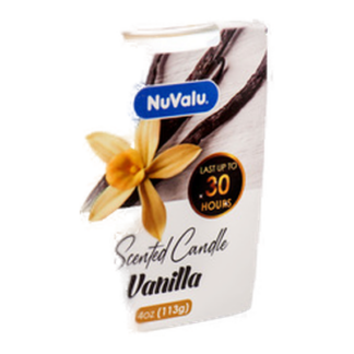 Nuvalu Candle Tumbler 4 Oz Vanilla
