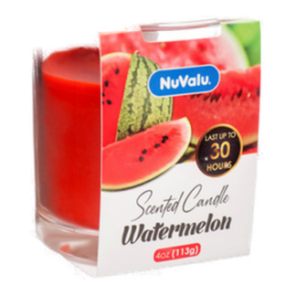 Nuvalu Candle Tumbler 4 Oz Watermelon