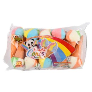 Cones Panda Sugar Rainbow 110Gr
