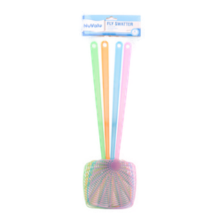 Nuvalu Plastic Fly Swatter 4Pcs