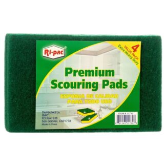 Scouring Pads 4Pc Set Heavy Duty #11730