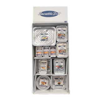 Durable Aluminum Bakeware Set Foil 7Asst/ Display