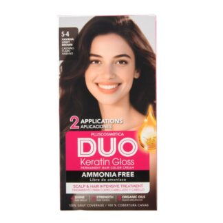 Duo Keratin Gloss 5-4 Havana Light Brown  1 Kit