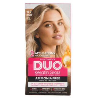 Duo Keratin Gloss 10-0 Lightest Blonde 1 Kit