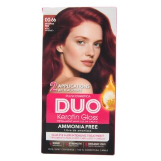 Duo Keratin Gloss 00-66 Intense Red 1 Kit