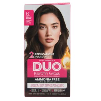 Duo Keratin Gloss 5-3 Light Golden  Brown  1 Kit