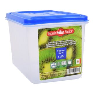 Plastic Container Rect 2.13L