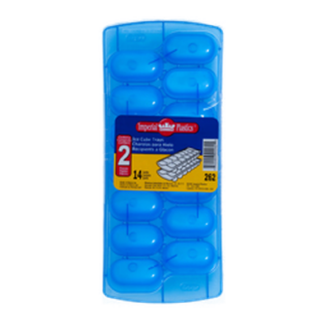 Ice Cube Tray 2Pk Blue Clr
