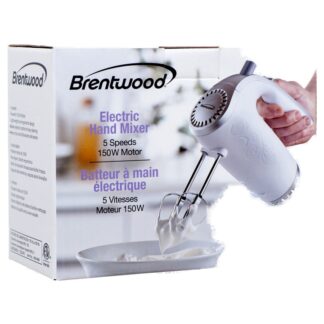 Hand Mixer White 150Watts #Hm-48W
