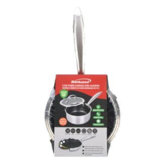 1.5Qt Sauce Pan W/Glass Lid