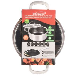 4-Qt Dutch Oven W/Glass Lid